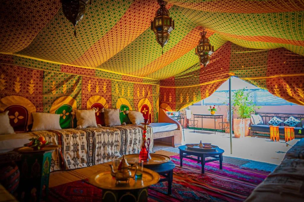 Terrace, Riad Dar Mamouni, Marrakech