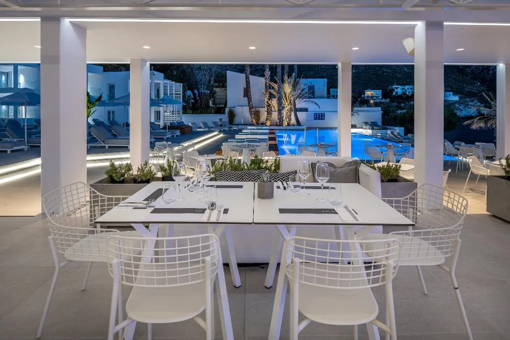 Restaurant, Kantouni Beach Boutique Hotel, Crete