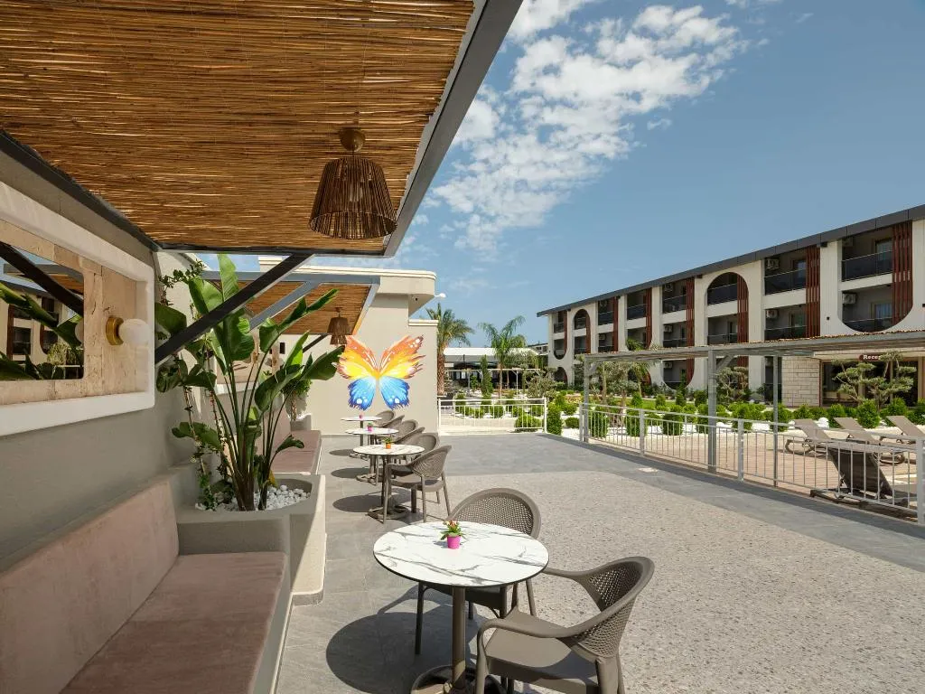 Terrace, Monk Resort Hotel, Antalya
