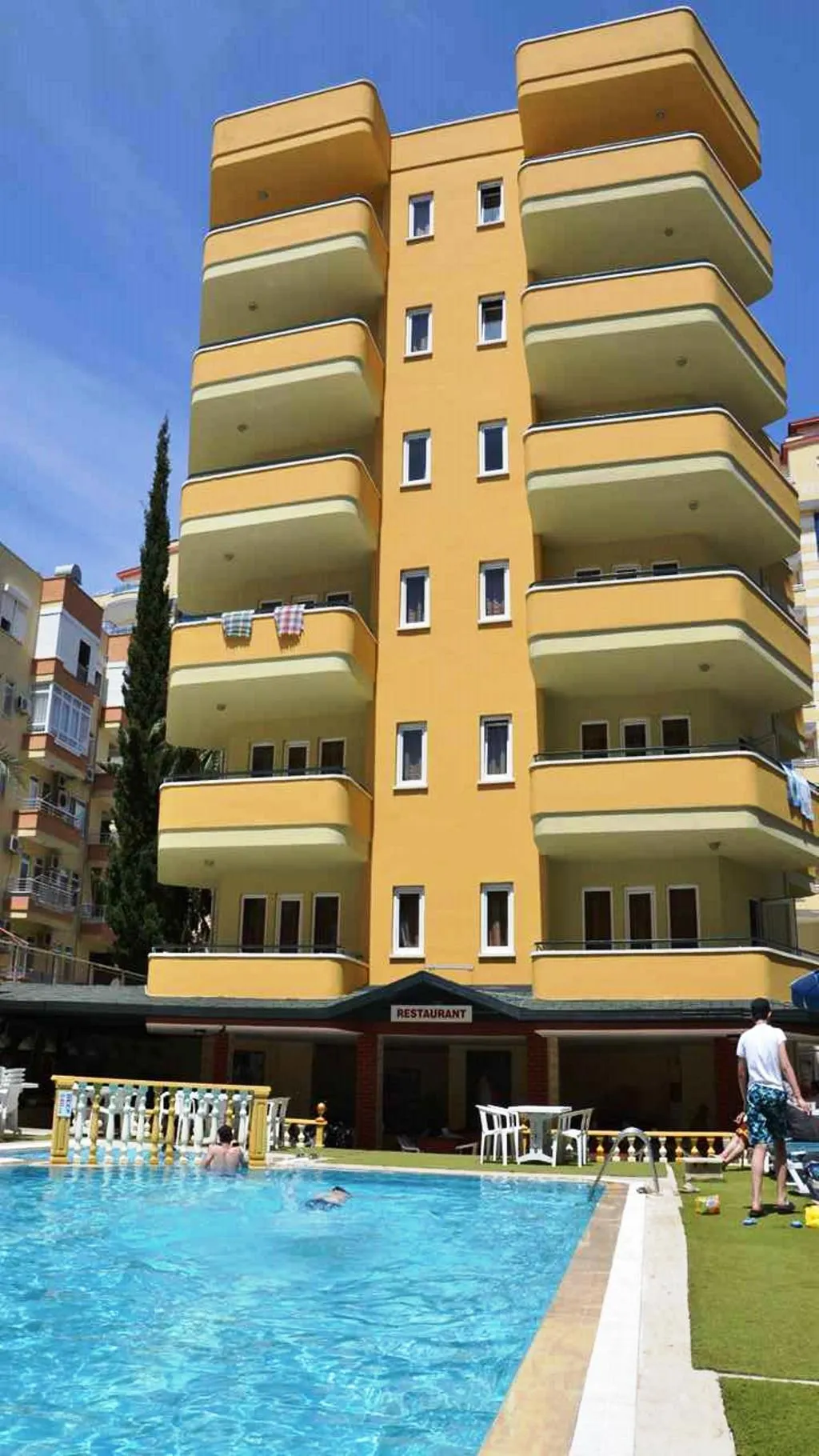 General view, Gold Twins Beach Suit, Antalya