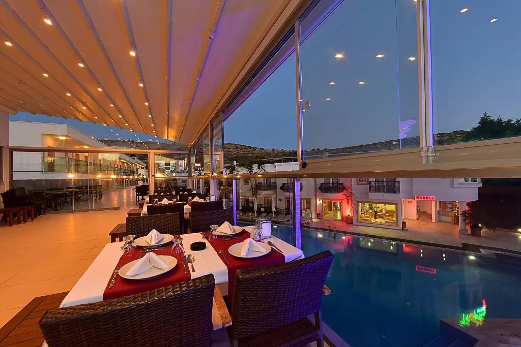 General view, Tropicana  Beach Hotel, Bodrum