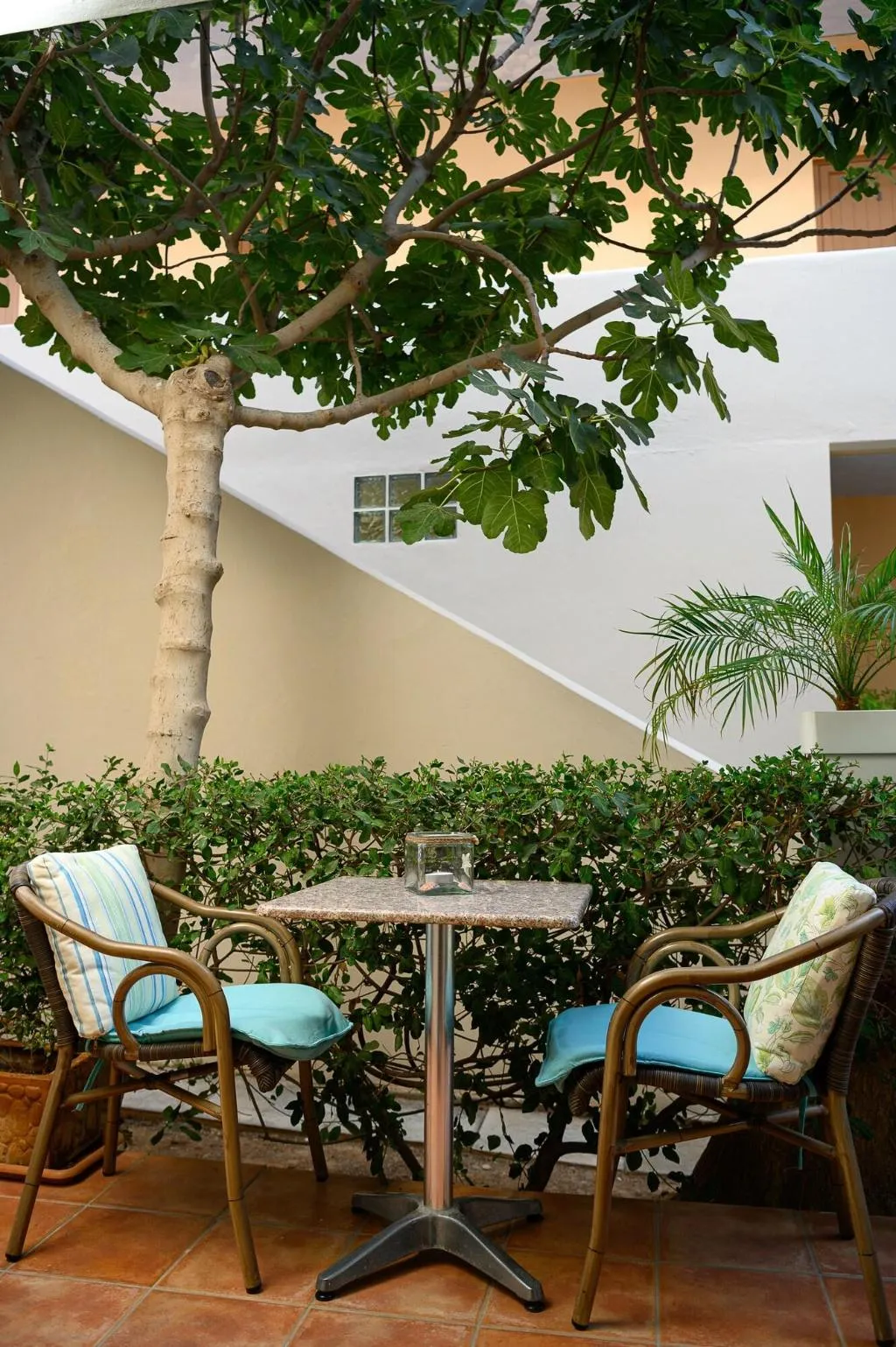 Terrace, Avra, Crete