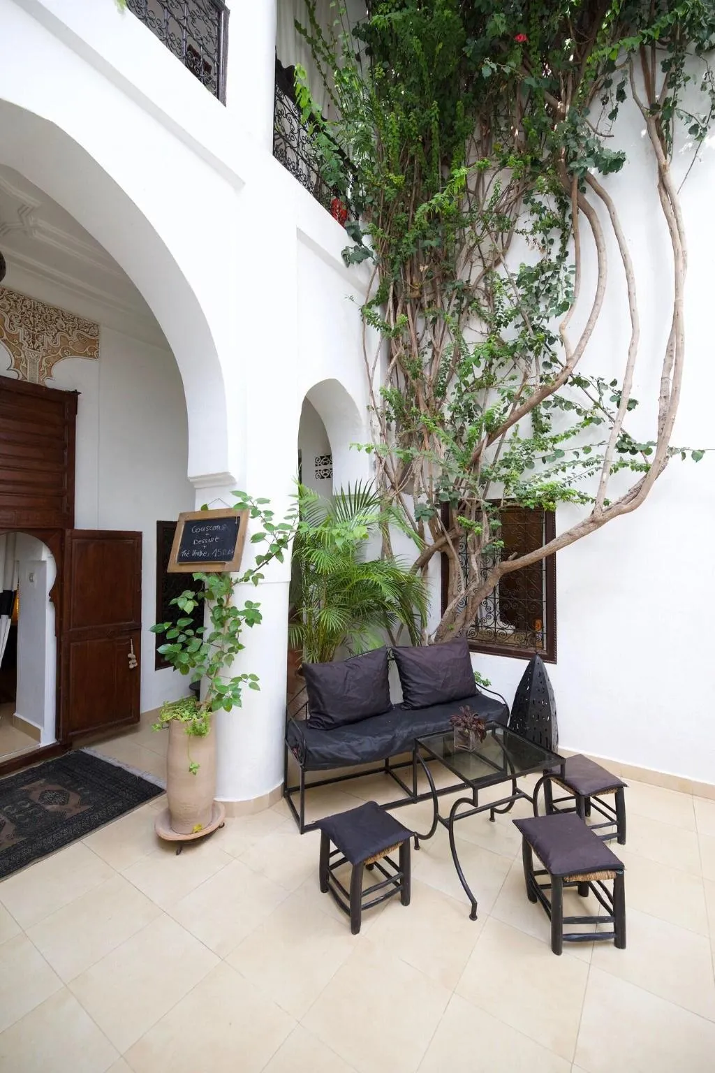 General view, Riad Noor Charana, Marrakech