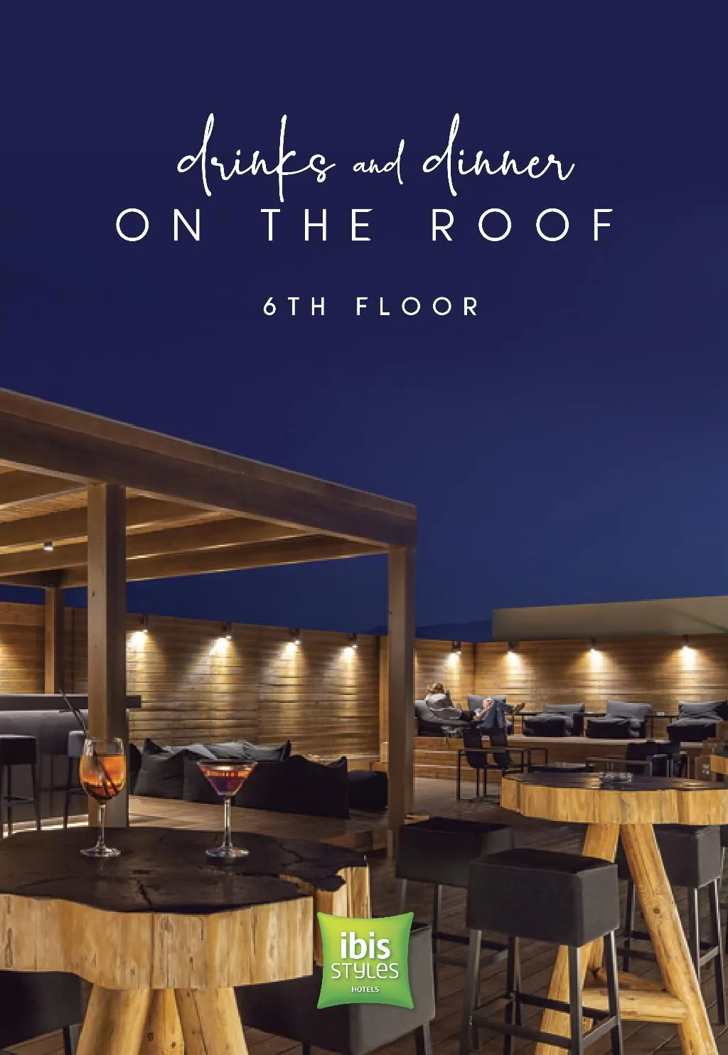Terrace, Ibis Styles Heraklion Central, Crete