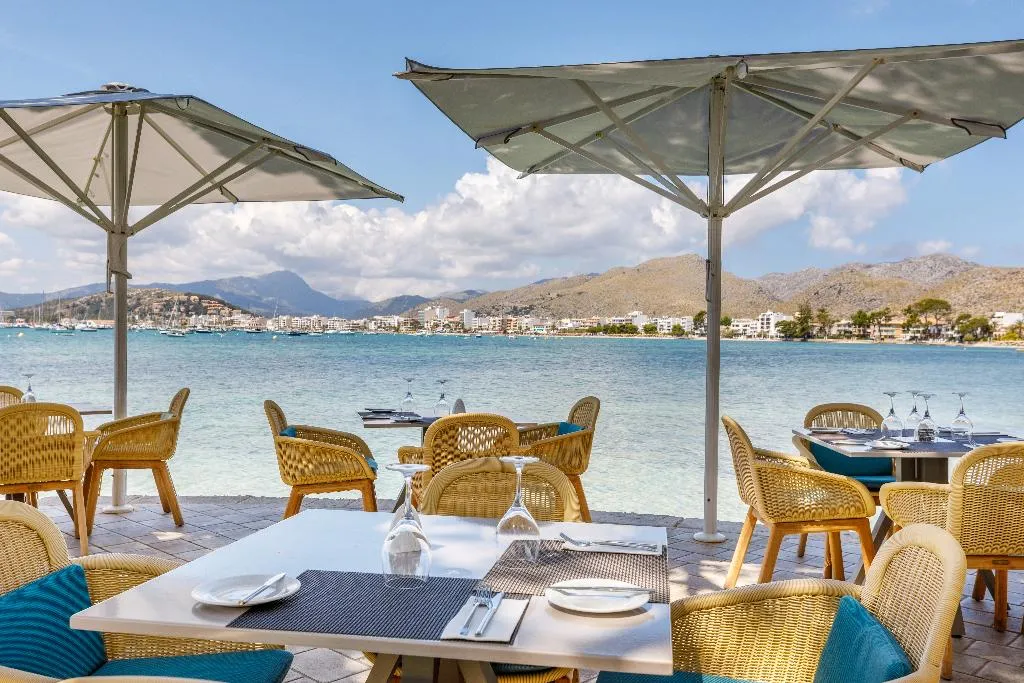 Terrace, Hotel Illa D'or & Club Apartaments, Majorca