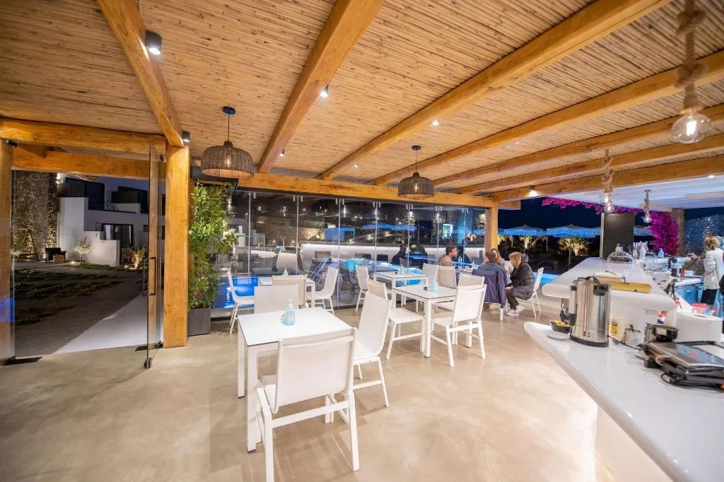 Restaurant, Bianco A Nero, Mykonos