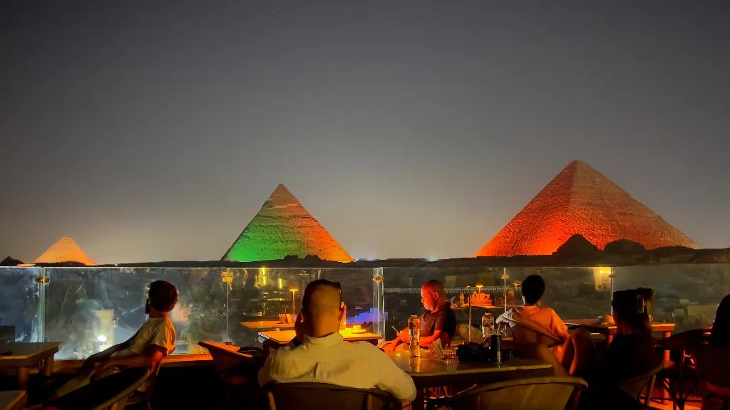 General view, Giza Pyramids View Inn, Cairo
