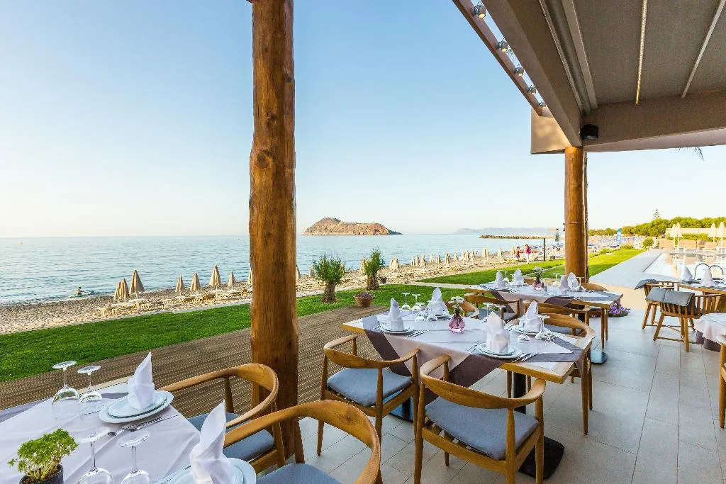 Restaurant, Blue Dome, Crete
