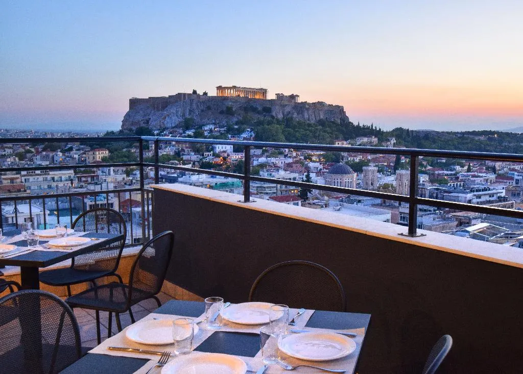 Terrace, Astor Hotel Athens, Athens