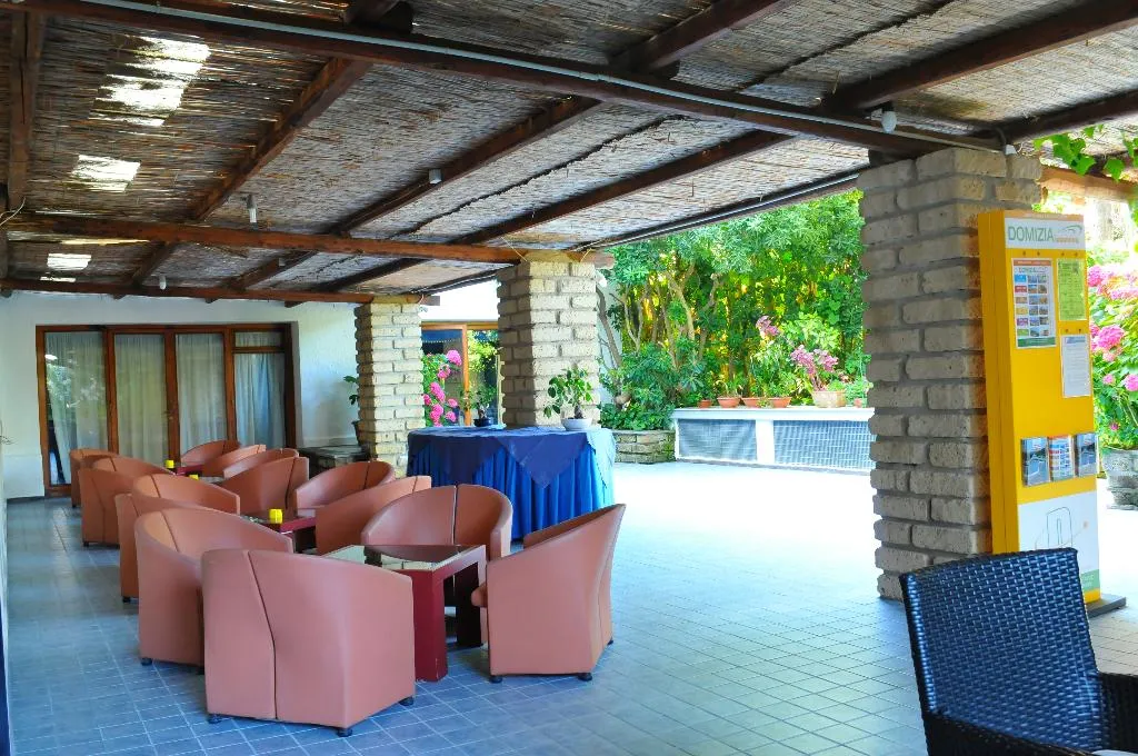Terrace, Marina Club Hotel, Naples