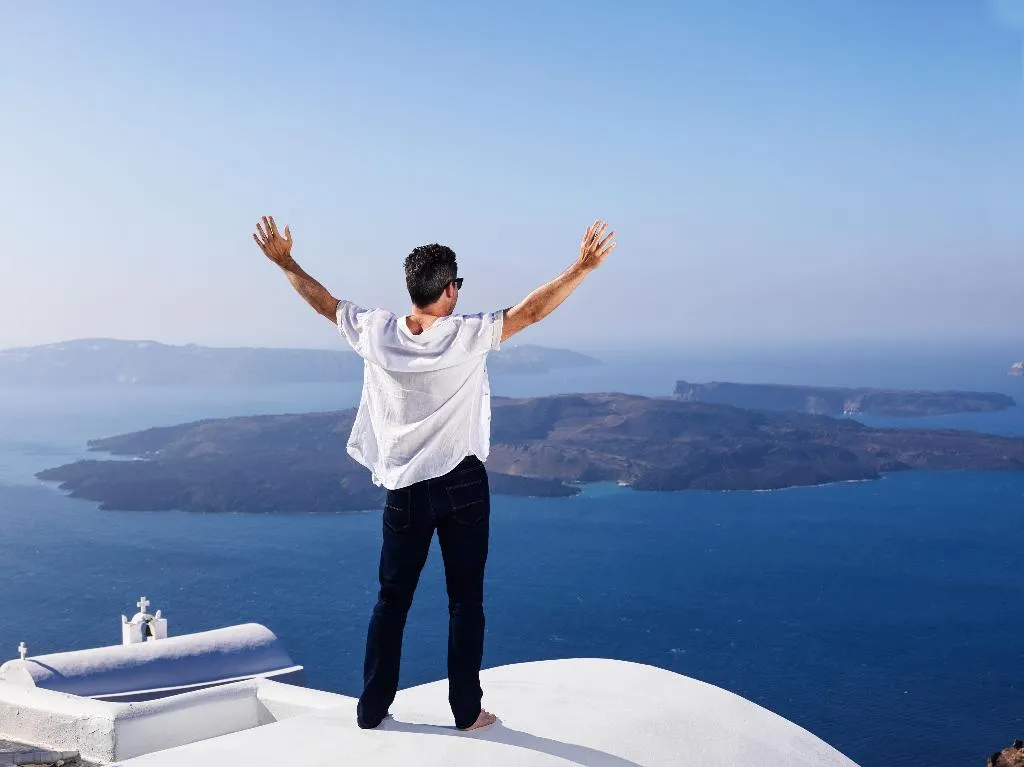 General view, Astra Suites, Santorini