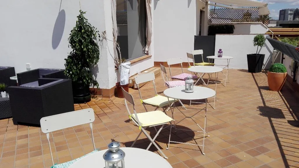 Terrace, Basic  Hotel Doña Manuela, Seville