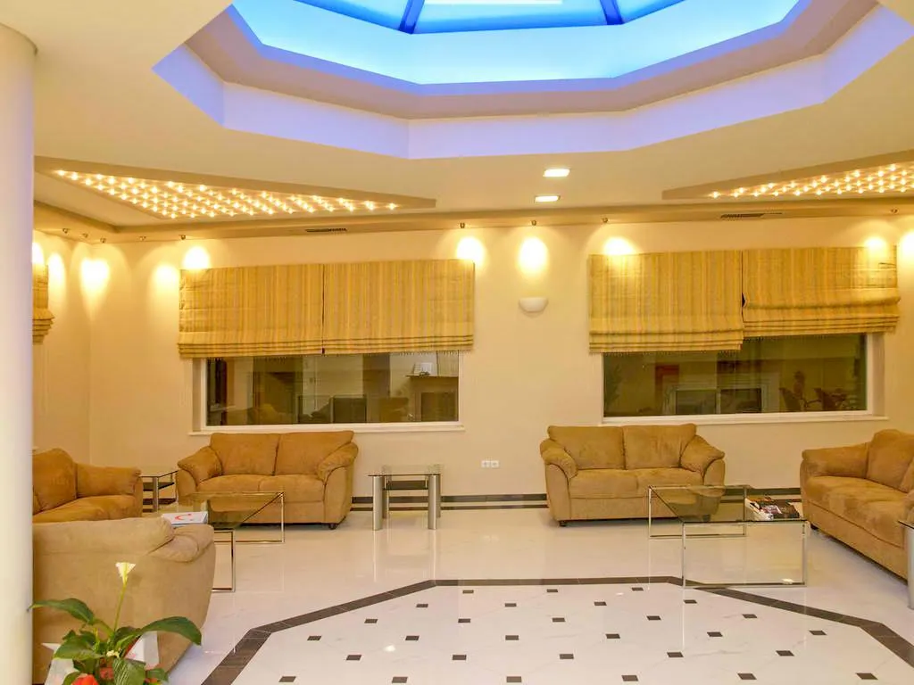 Lobby, Porto Kalamaki, Crete