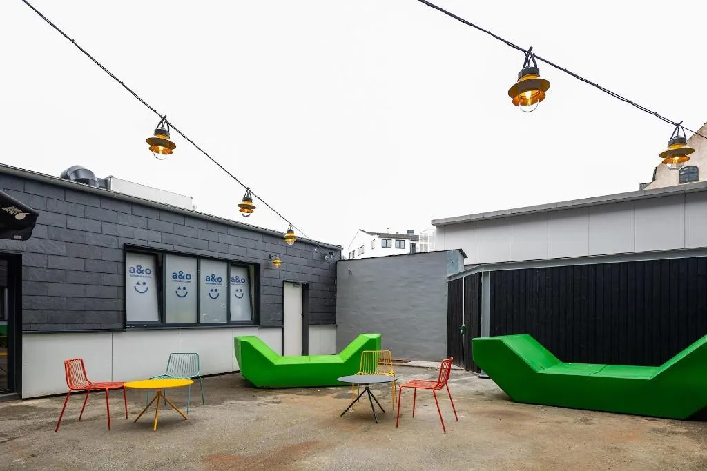 Terrace, A&O Copenhagen Sydhavn, Copenhagen