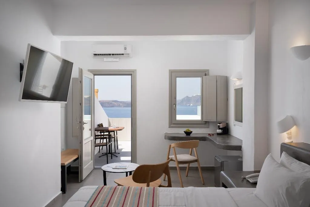 JUNIOR SUITE SEA VIEW Room, Goulielmos Hotel & Spa, Santorini