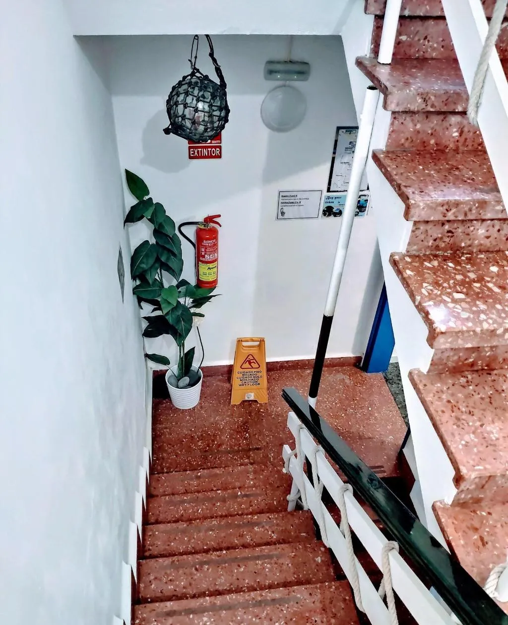 Lobby, Hostal Pensión Neón, Tenerife