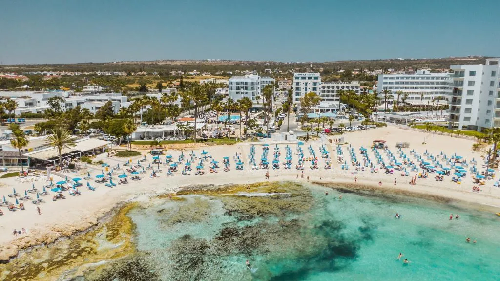 Beach, Pavlo Napa Beach Hotel, Cyprus