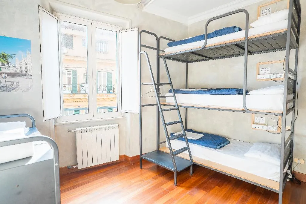 Bed in dormitory CAPACITY 3 Room, Ostello Bello Roma Colosseo, Rome