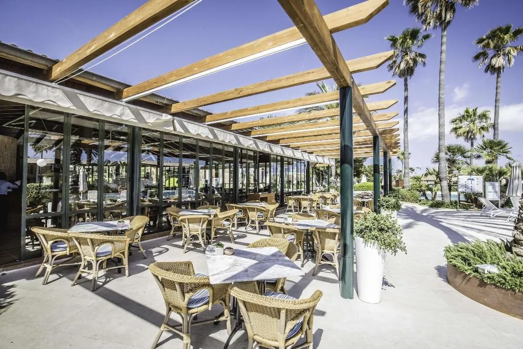 Terrace, Blau Colonia Sant Jordi Resort, Majorca