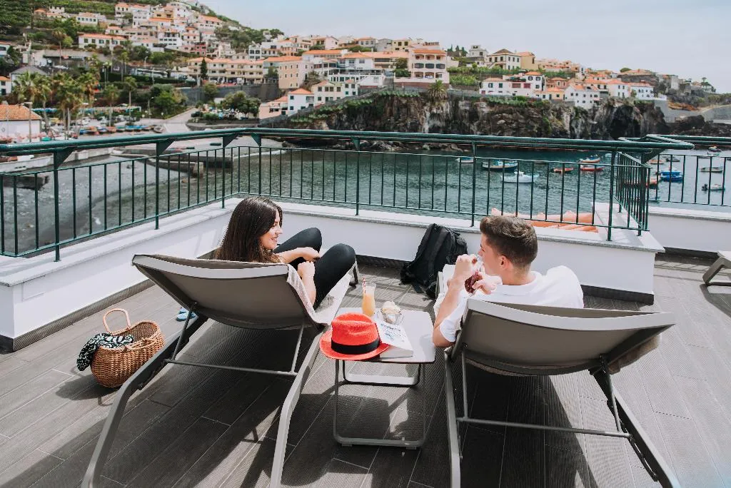 Terrace, Pestana Churchill Bay Pousada & Historic Hotel, Madeira