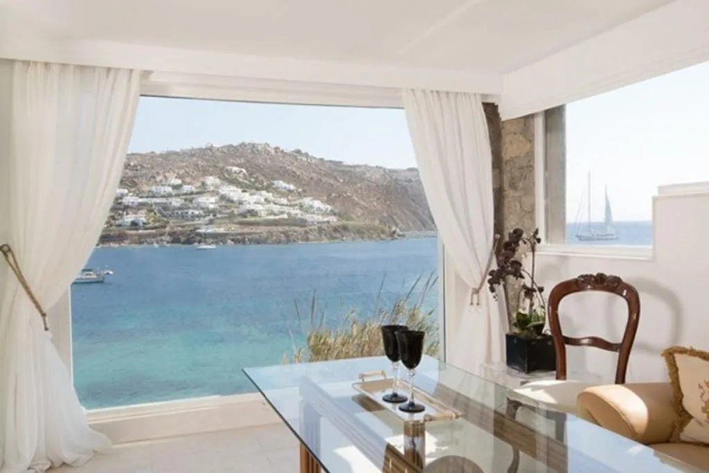 VILLA SEA VIEW WITH PRIVATE POOL Room, Kivotos Mykonos, Mykonos