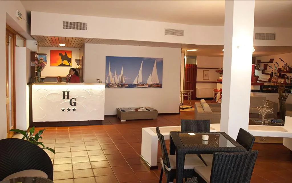 Lobby, Hotel Garibaldi, Olbia
