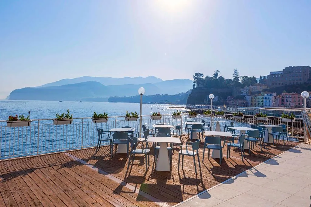Terrace, Hotel Admiral, Naples