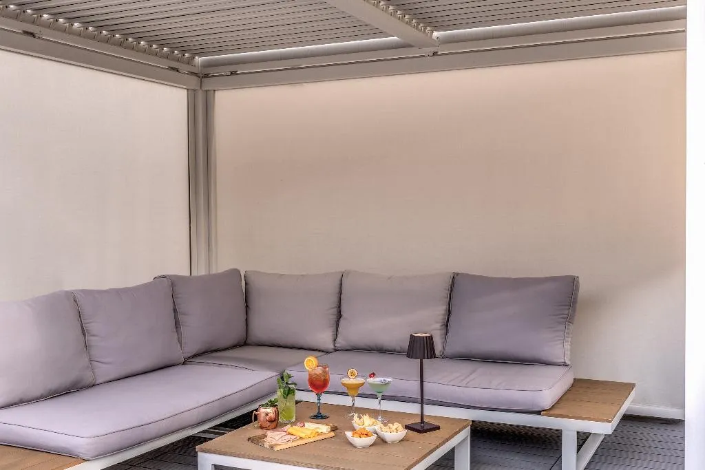 Terrace, CC Palace Hotel, Rome