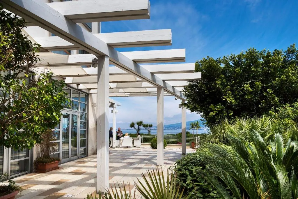 Terrace, Towers Hotel Stabiae Sorrento Coast, Naples