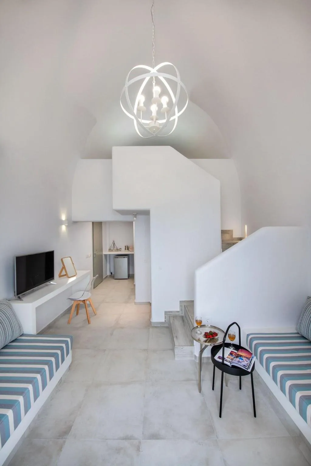 Room, Seven Suites, Santorini