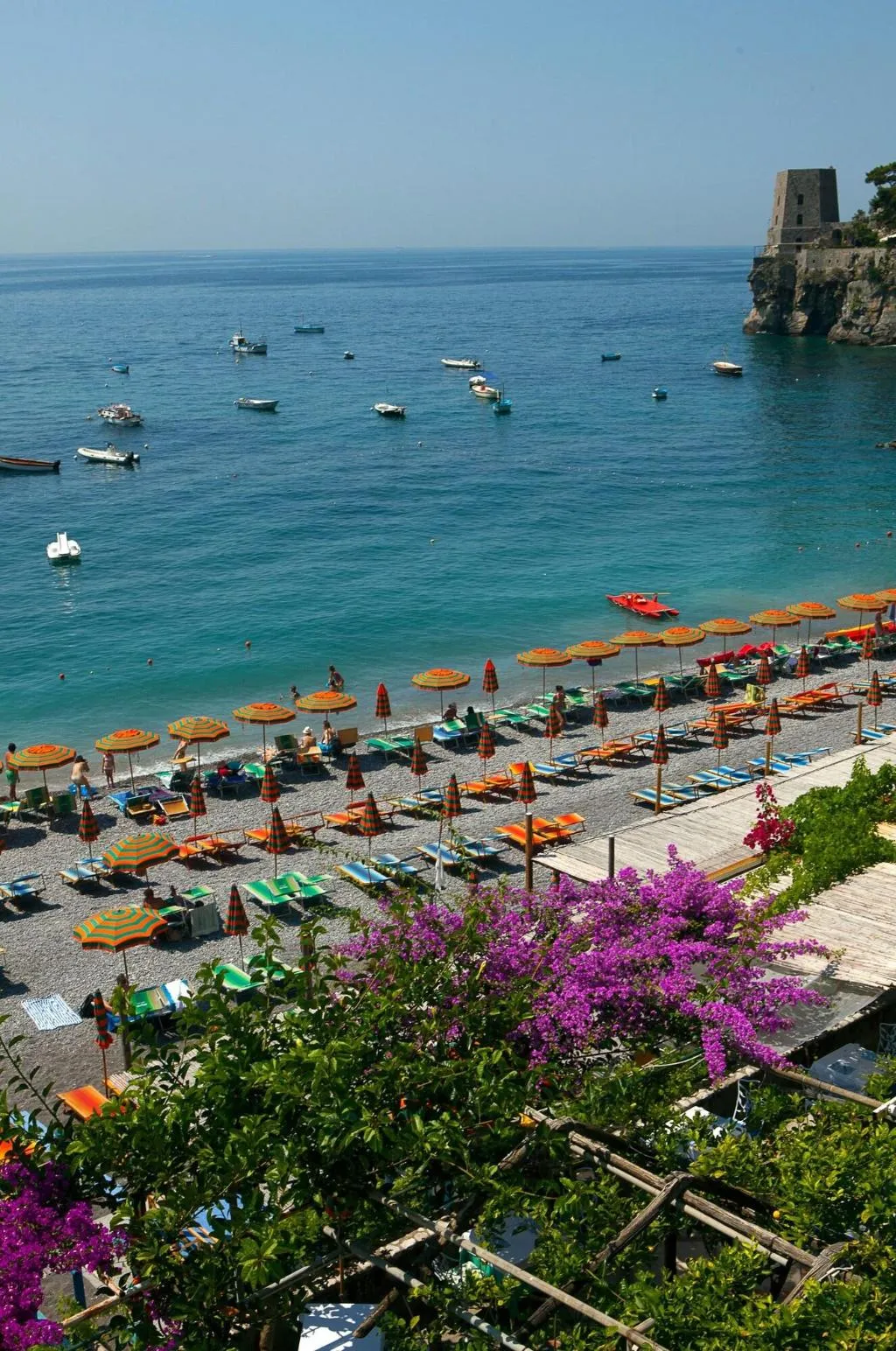 Beach, Hotel Vittoria Positano, Naples
