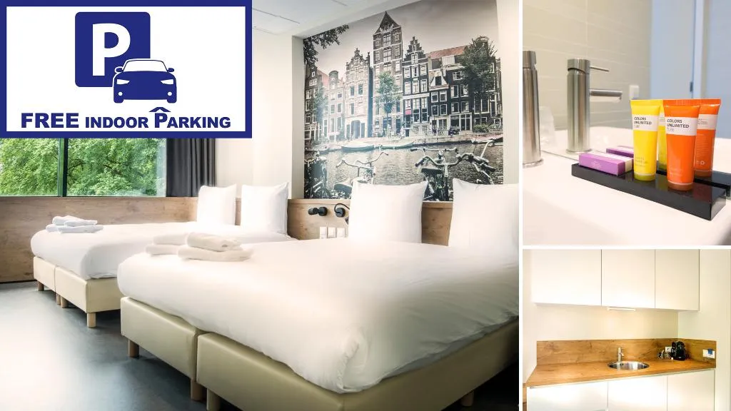QUADRUPLE STANDARD Room, Citiez Hotel Amsterdam, Amsterdam