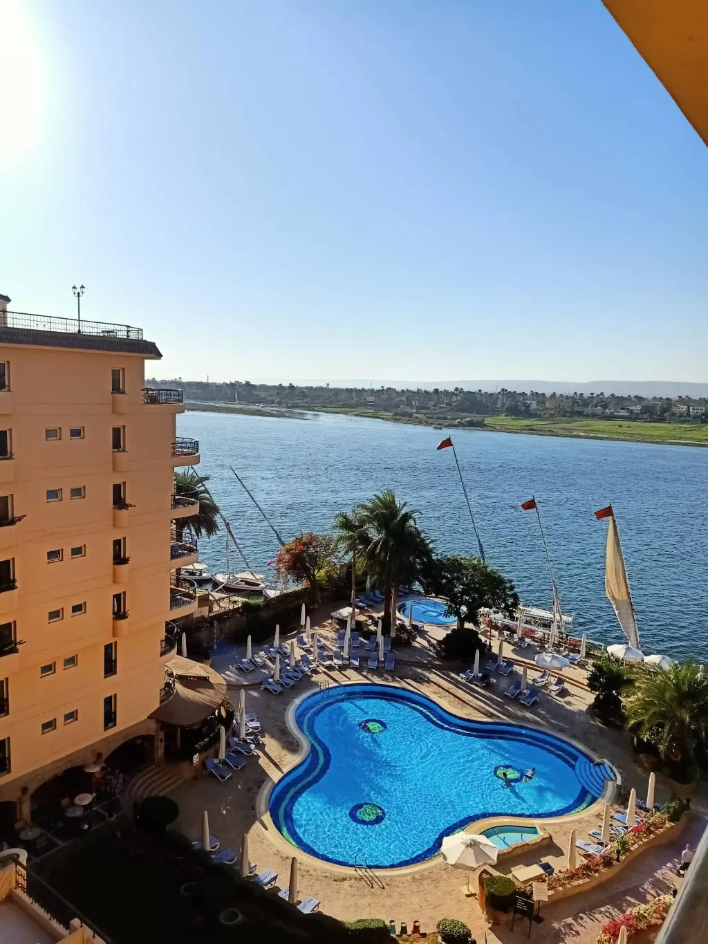 Pool, Steigenberger Nile Palace, Luxor
