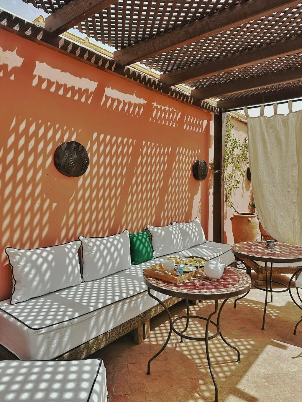 Terrace, Riad 107, Marrakech