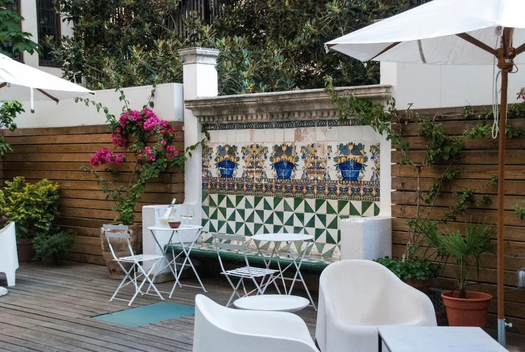 Terrace, Casa Mathilda, Barcelona
