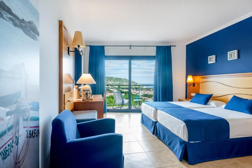 Double or Twin SUPERIOR SEA VIEW Room, Garbi Calella Palafrugell, Costa Brava