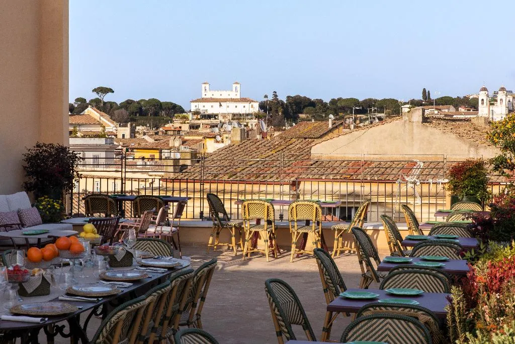 Terrace, Adriano Rooftop, Rome