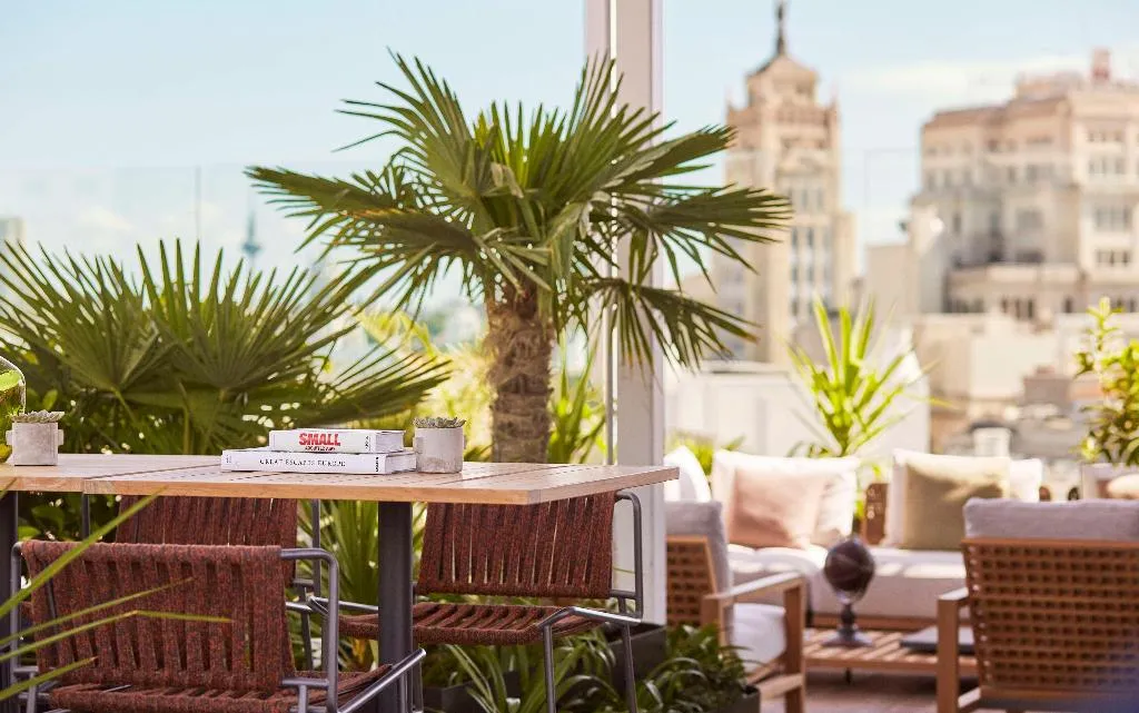 Terrace, Thompson Madrid, part of Hyatt, Madrid