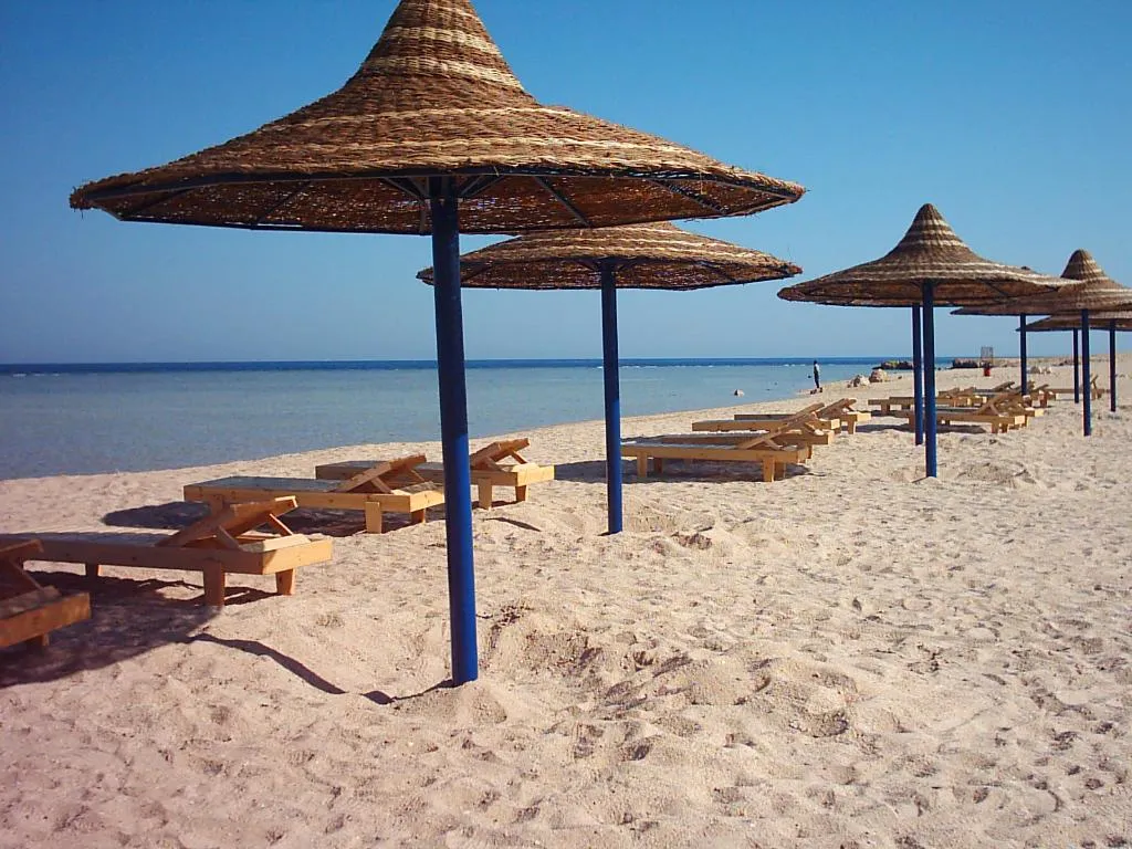 Beach, Royal Pharaoh Resort & Aqua Park, Red Sea Riviera