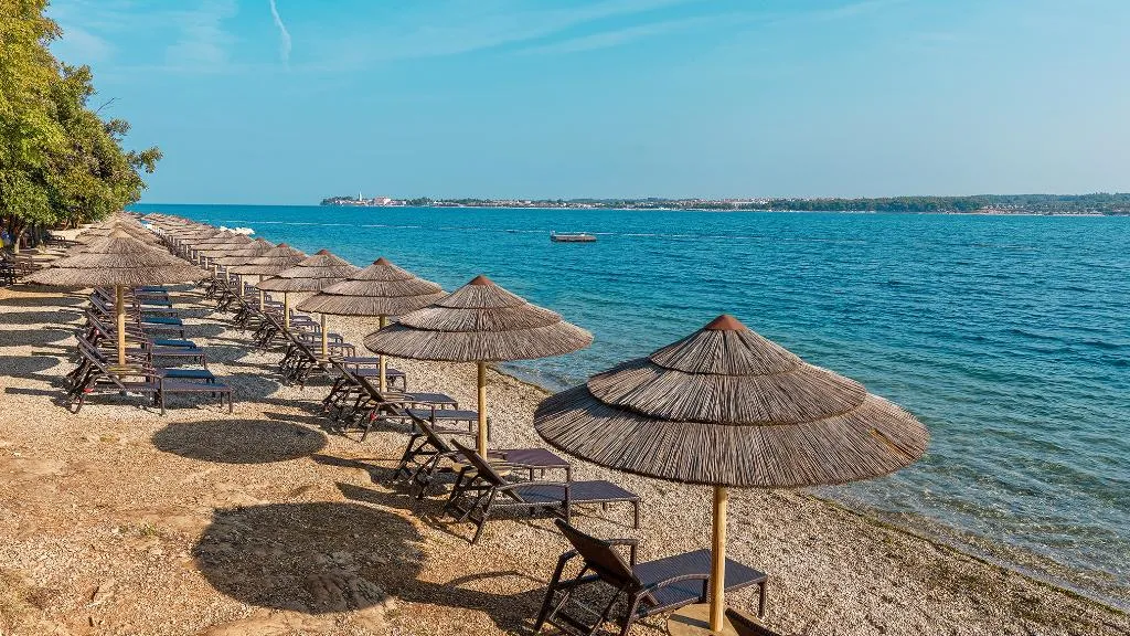 Beach, Valamar Tamaris Resort, Istria