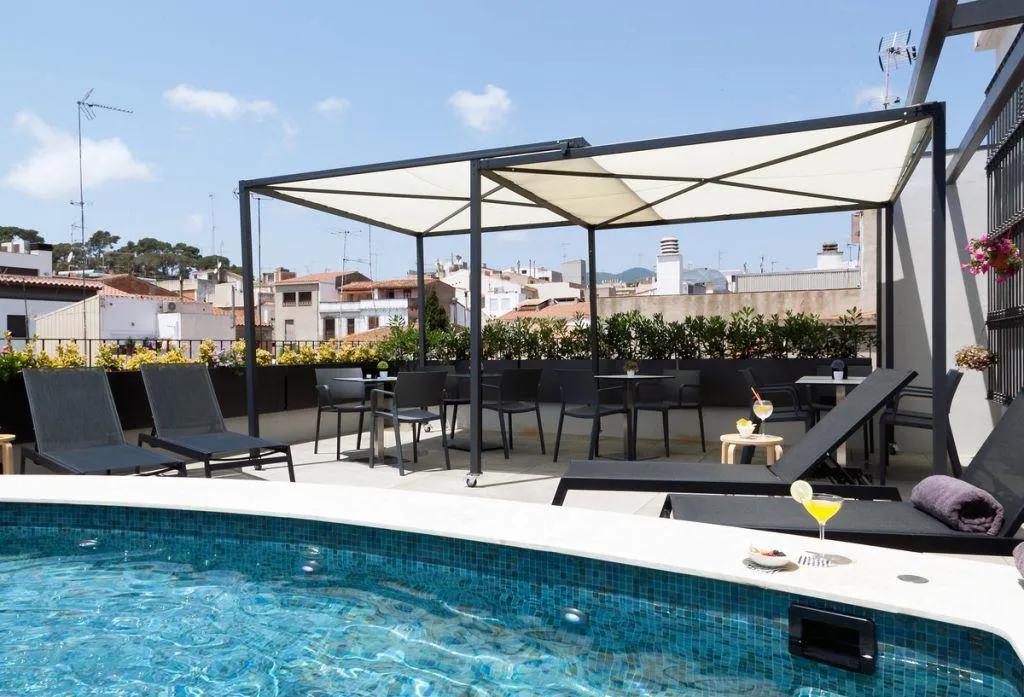 Terrace, Vila Arenys Hotel, Barcelona