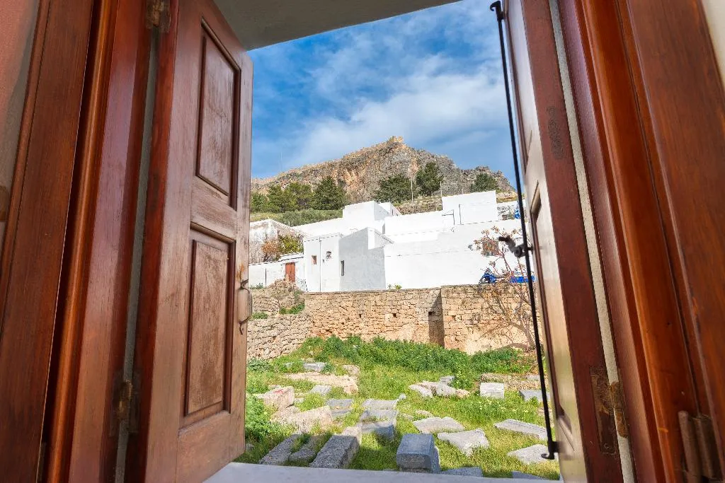 Lobby, Lindos Citrin Studios, Rhodes