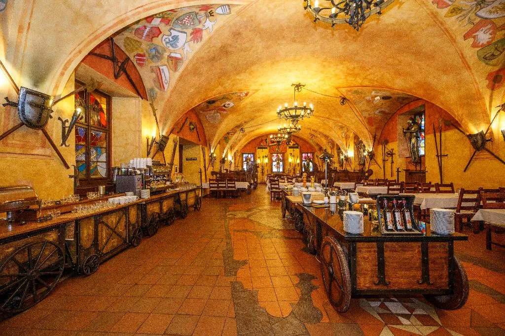 Restaurant, Pytloun Old Armoury Hotel Prague, Prague