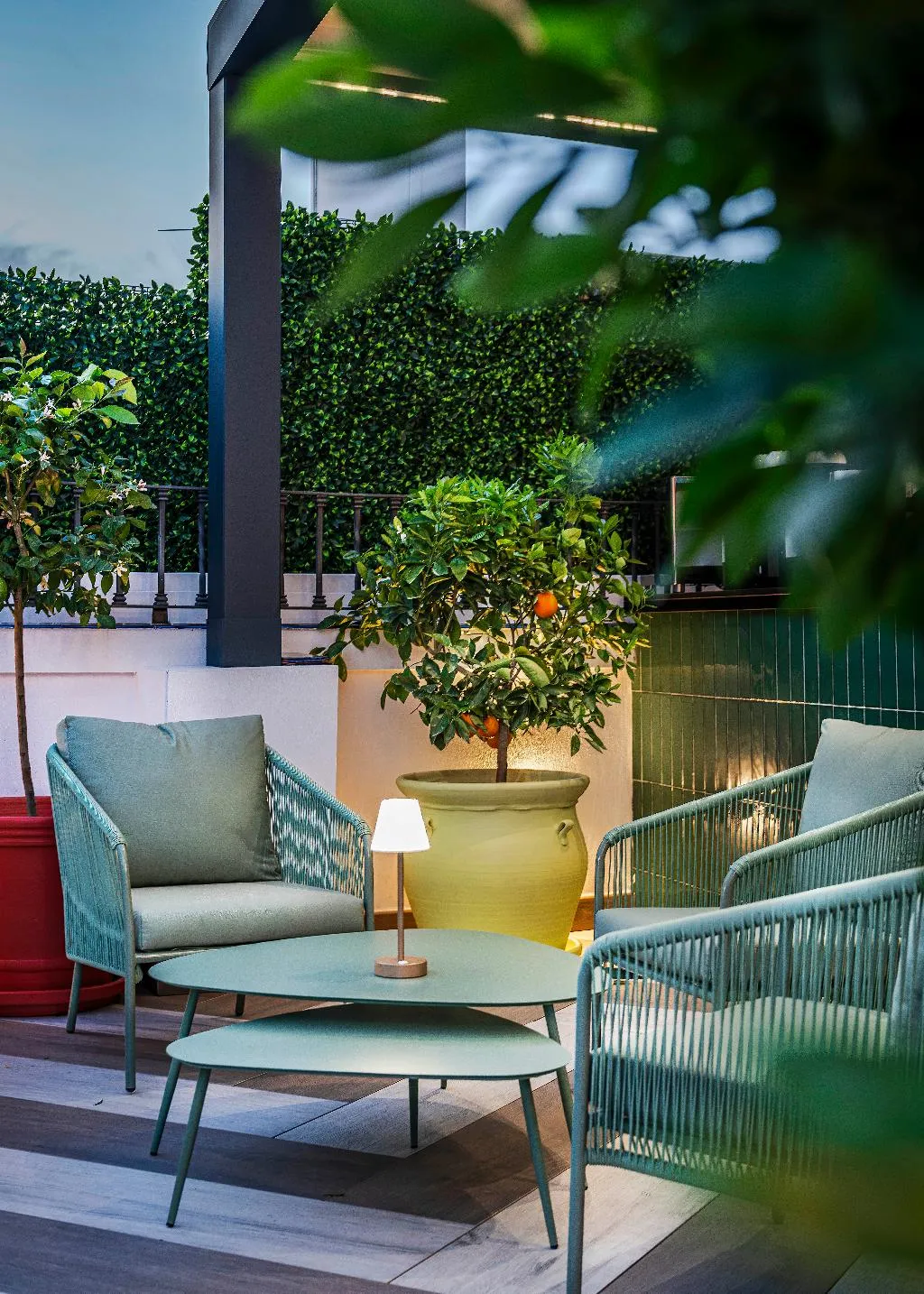 Terrace, Vincci la Rabida, Seville