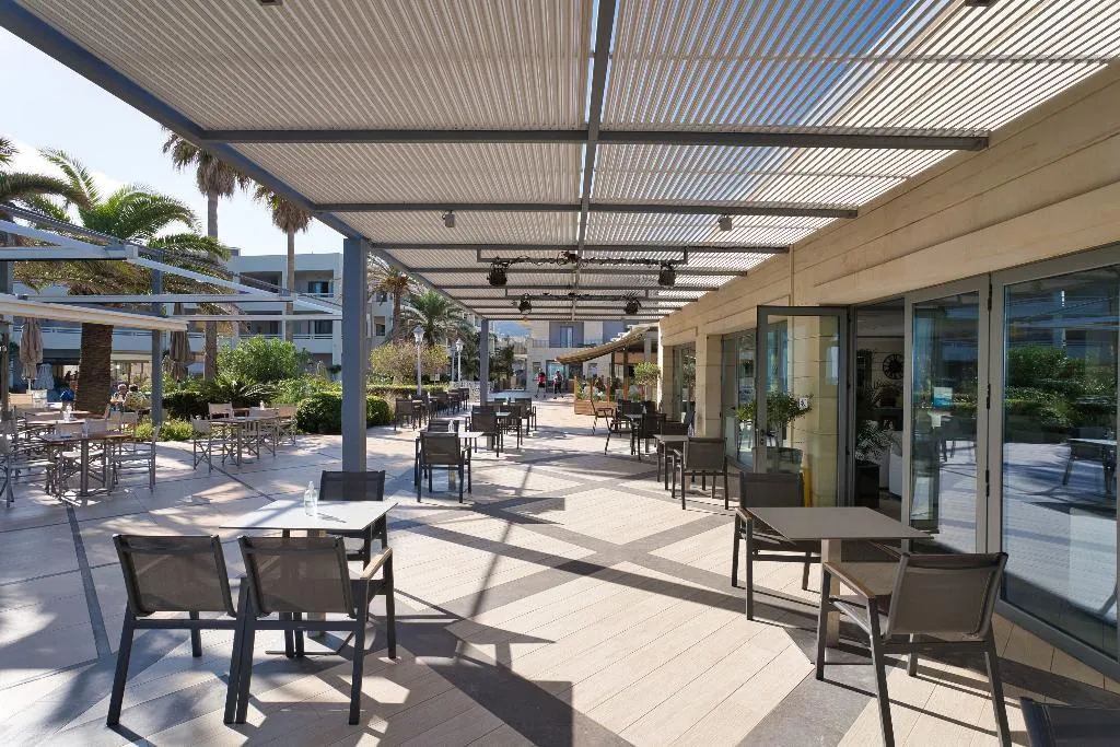 Terrace, Aegean Pearl Hotel, Crete