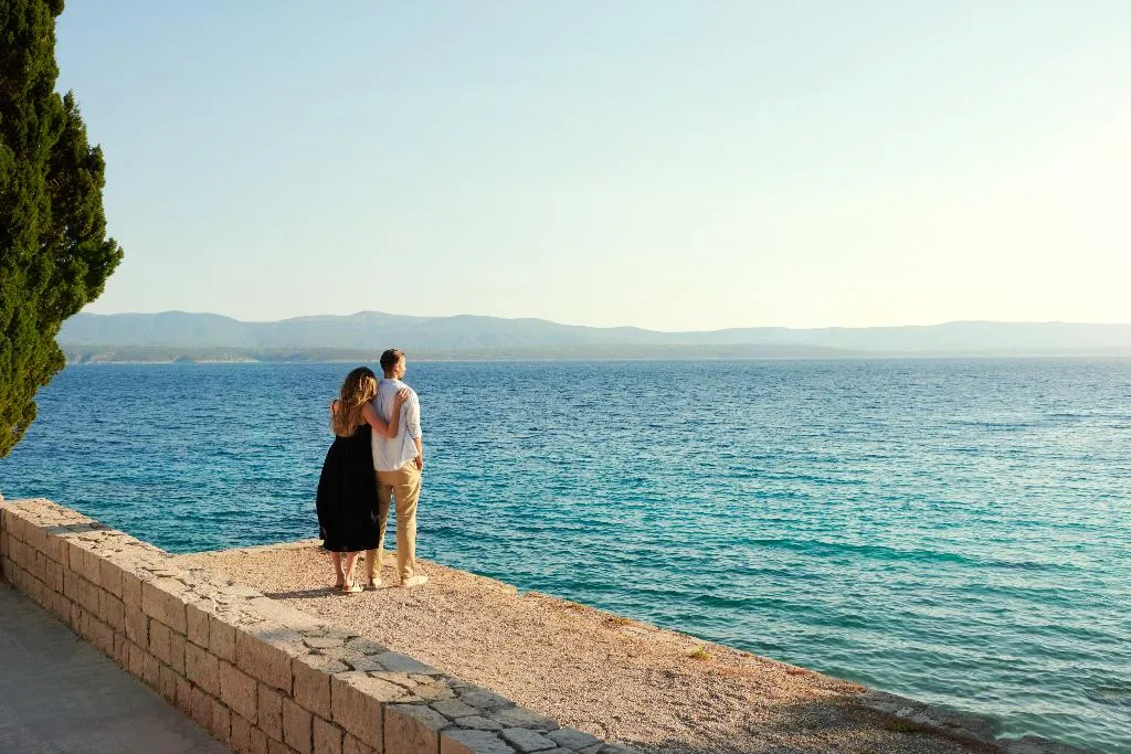 Beach, Bluesun Hotel Borak, Split