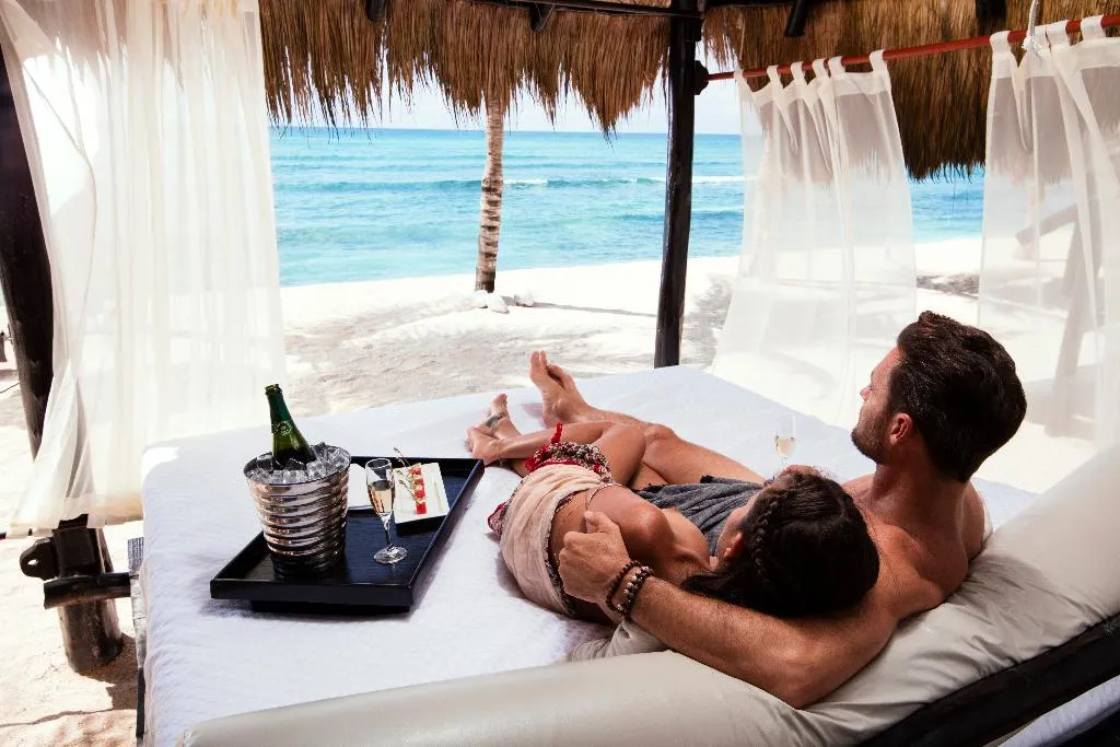 Beach, Hidden Beach Resort Au Naturel Adults Only Al, Cancun Area