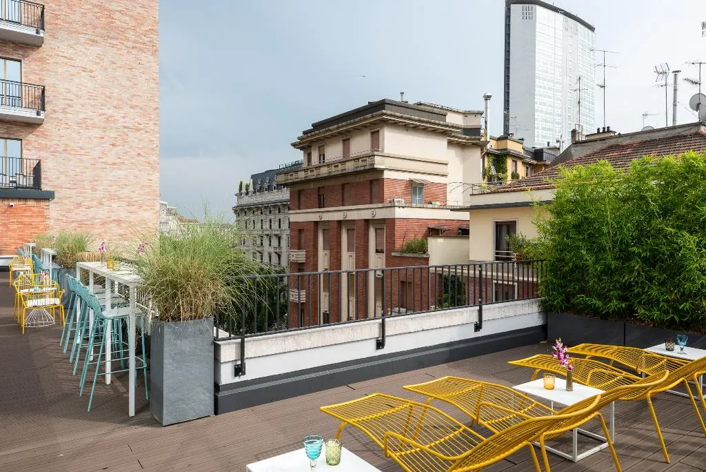 Terrace, NYX Hotel Milan by Leonardo Hotels, Milan
