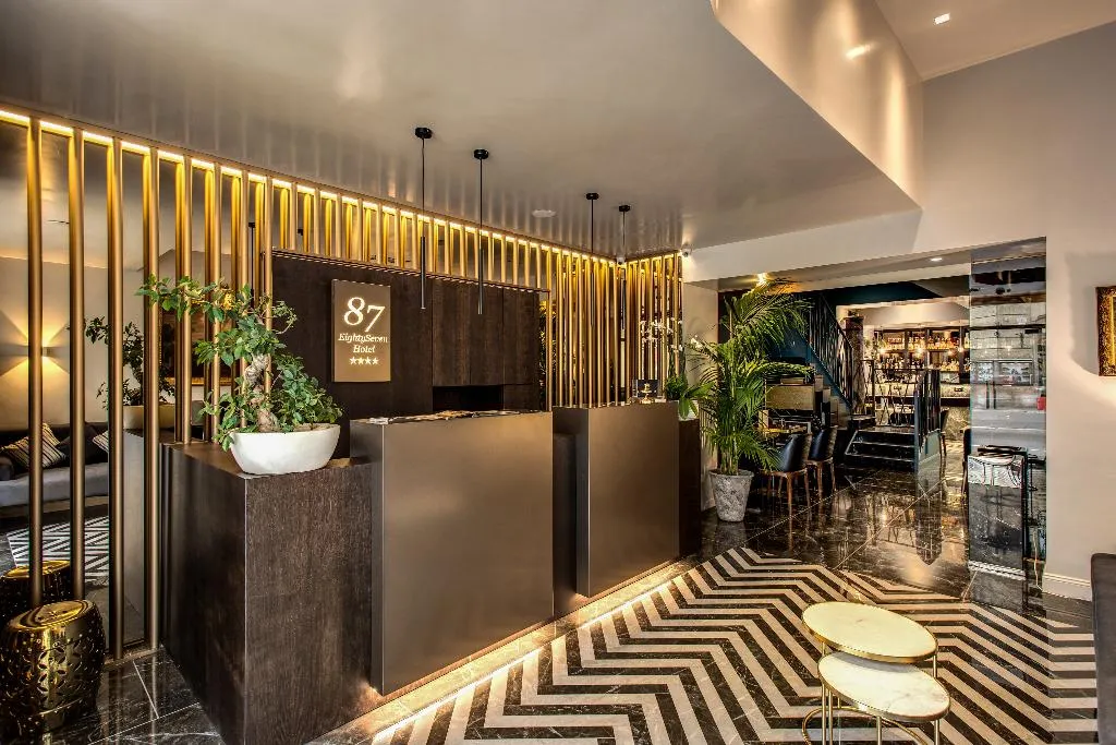 Lobby, Hotel 87 Eightyseven, Rome