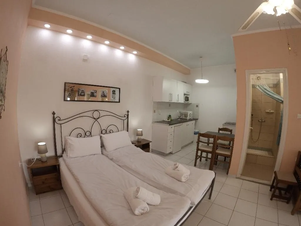 STUDIO SUPERIOR SEA VIEW Room, Andromaches Holiday apartments, Corfu